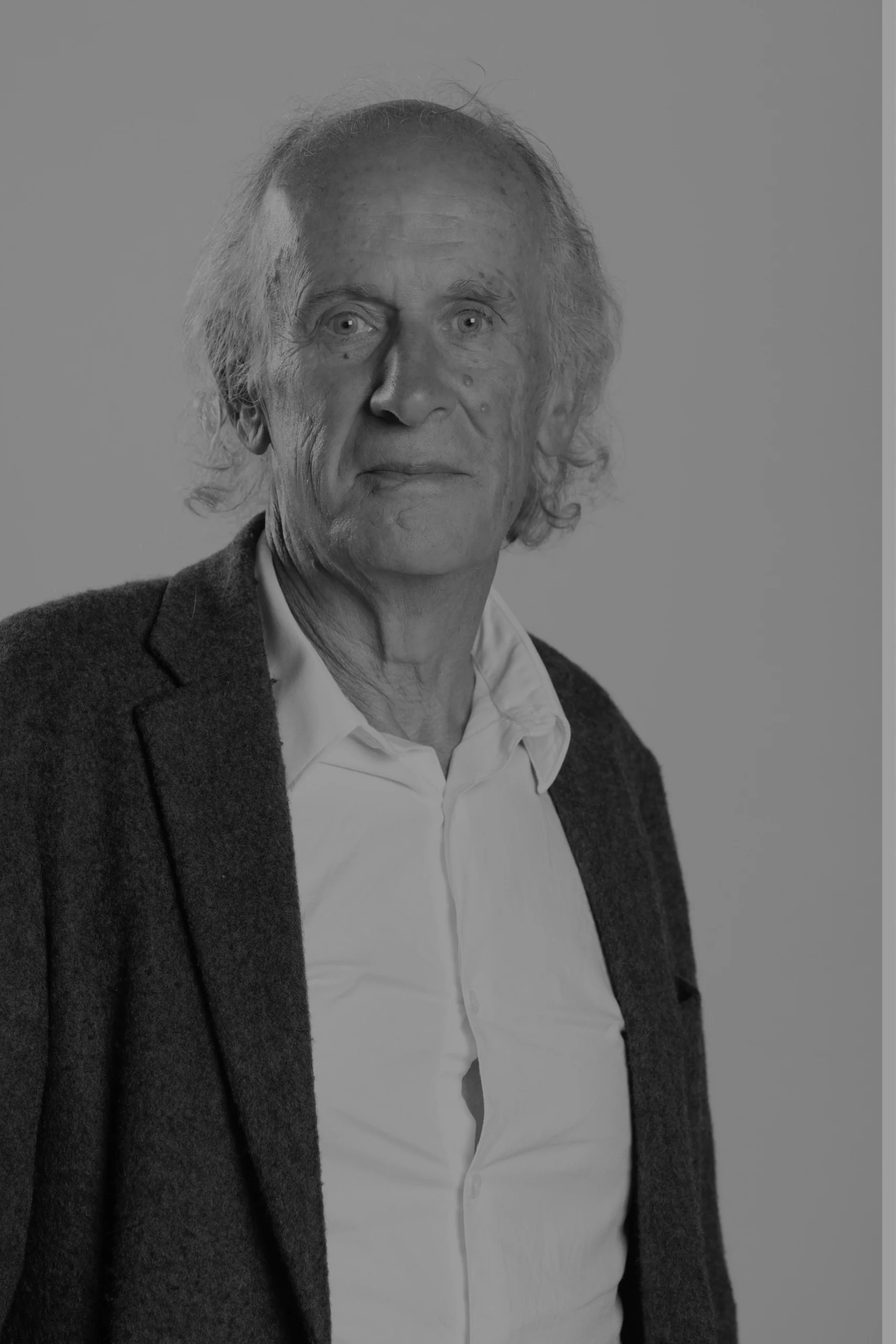 Jean Michel Cosson portrait noir et blanc