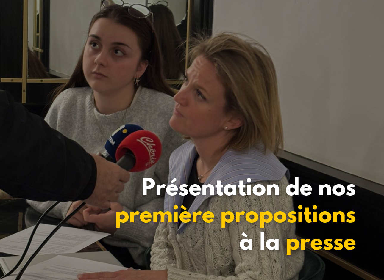 presse peremières propositions et layoule
